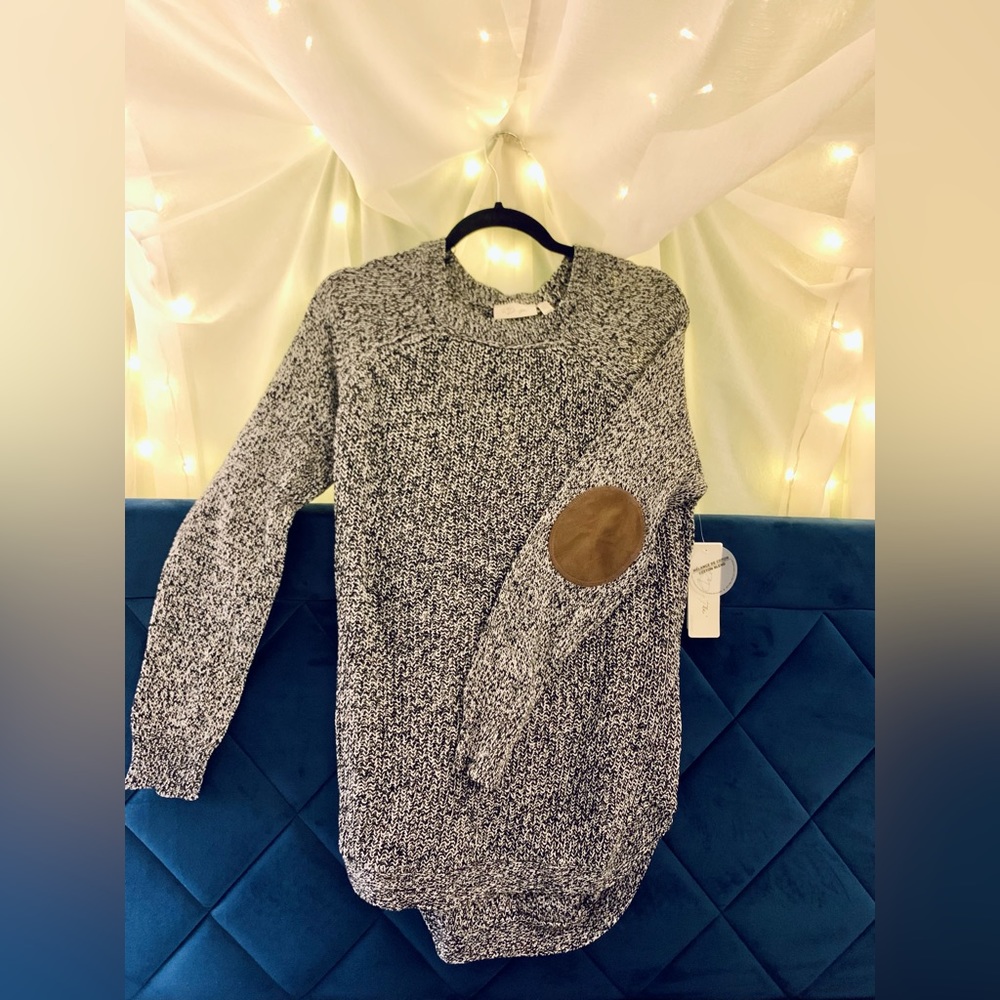 NWT RD Style Rowca Elbow Patch Sweater